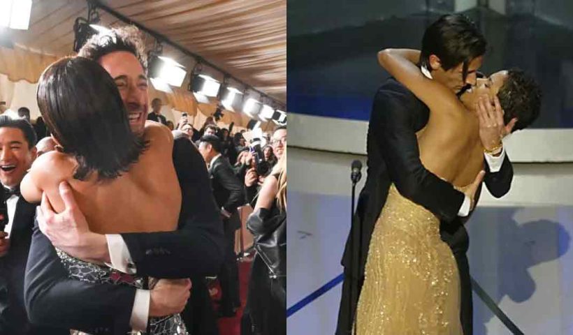 oscars-2025-adrien-brody-halle-berry-recreate-controversial-kiss-red-carpet