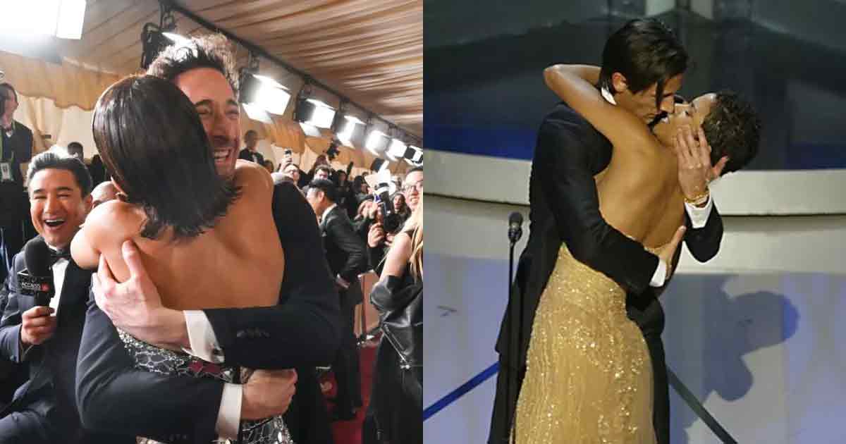 oscars-2025-adrien-brody-halle-berry-recreate-controversial-kiss-red-carpet