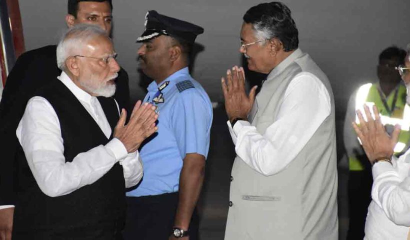 PM Narendra Modi Begins Three-Day Gujarat Visit