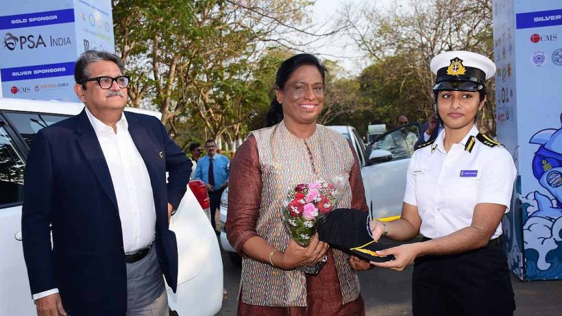 PT Usha Inaugurates National Maritime Games 2025 in Navi Mumbai, Inspires Cadets