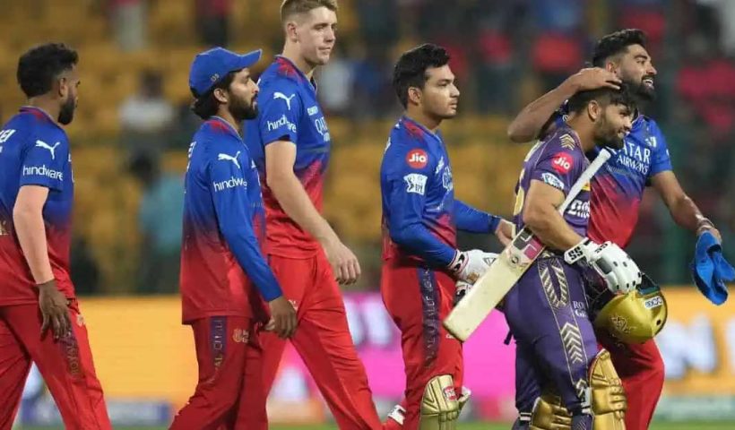 Royal Challengers Bengaluru beats Kolkata Knight Riders by 7 wickets