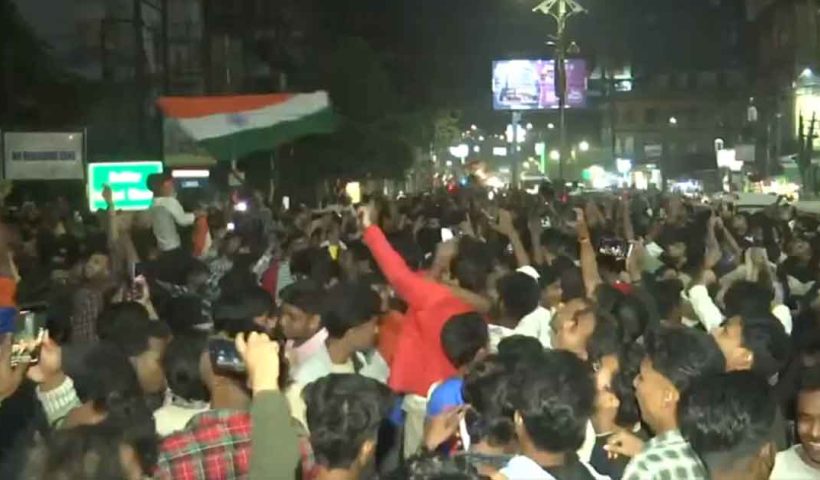 Siliguri witnesses massive celebrations after India's victory over Australia in the semifinal