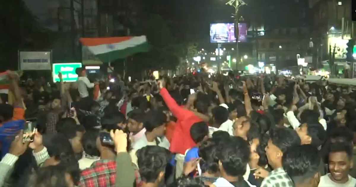 Siliguri witnesses massive celebrations after India's victory over Australia in the semifinal