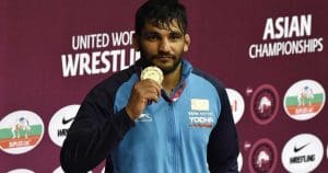 Sunil Kumar Wins Bronze in Asian Wrestling Championship 2025