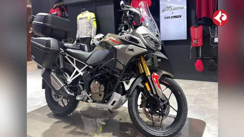 TVS Apache RTX 300 ADV design patent filed