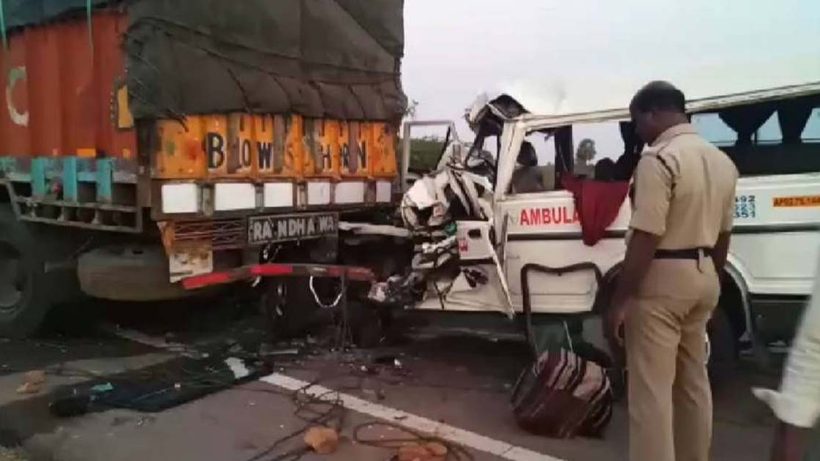 Tragic Collision Between Truck and Ambulance