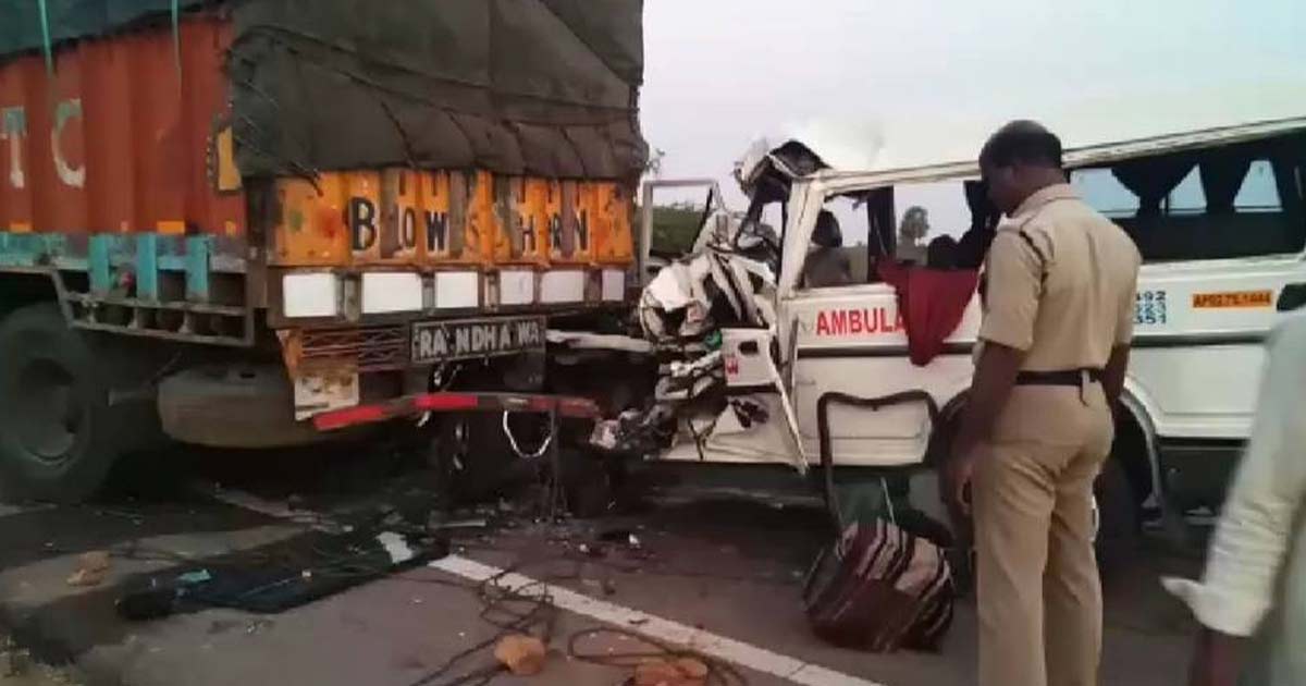 Tragic Collision Between Truck and Ambulance