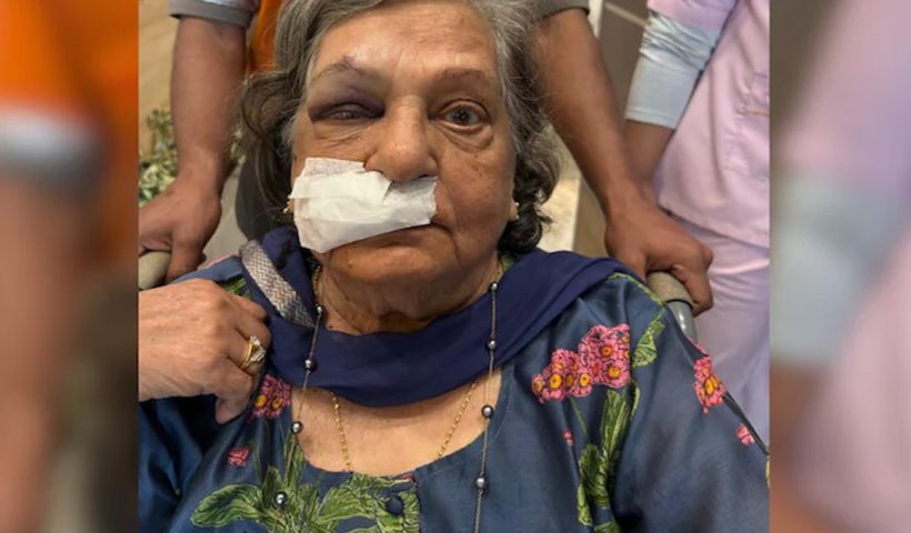 delhi-airport-t3-raj-pasricha-parul-kanwar-air-india-no-wheelchair-82-year-old-falls