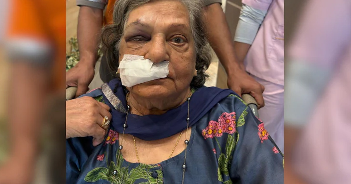 delhi-airport-t3-raj-pasricha-parul-kanwar-air-india-no-wheelchair-82-year-old-falls