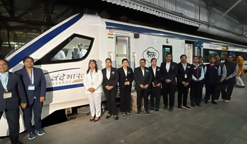 All-Women Operated Vande Bharat Express, A Historic Move on International Women's Day