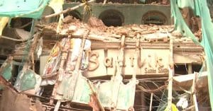 house collapse