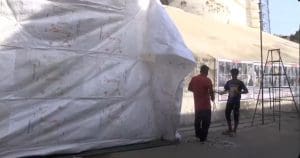 sambhal-10-mosques-jama-masjid-tarpaulin-holi
