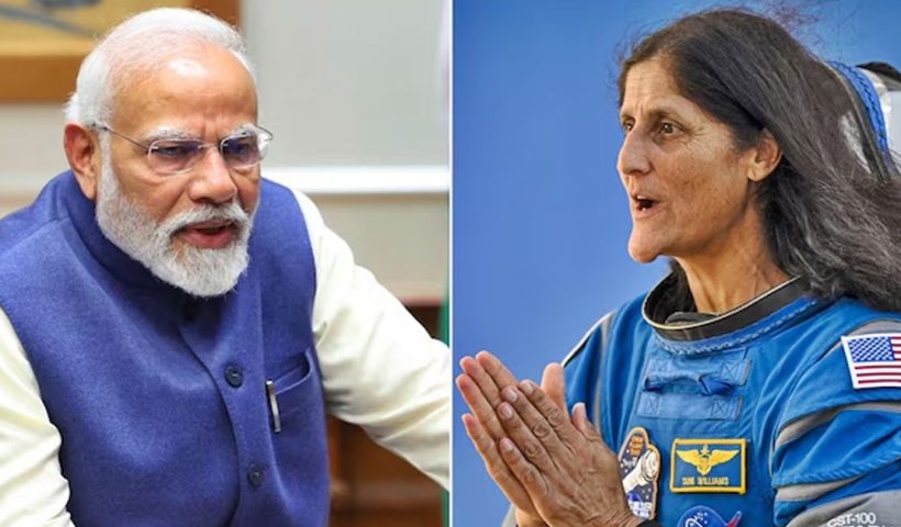 PM message to 'India's daughter' Sunita Williams