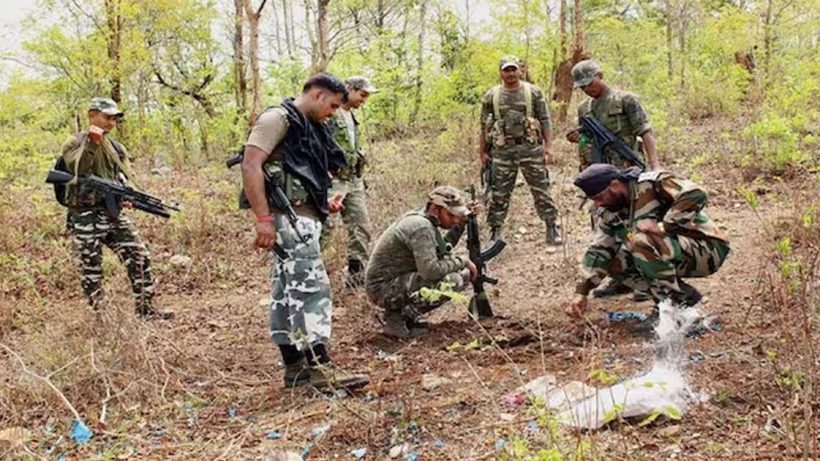 three naxalites killed in chhattisgarh