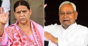 Nitish Kumar jabs Rabri Devi