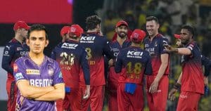 rajat-patidar-emulates-Gautam Gambhir-fielding-setup-ms-dhoni-ipl-rivalry-RCB vs CSK