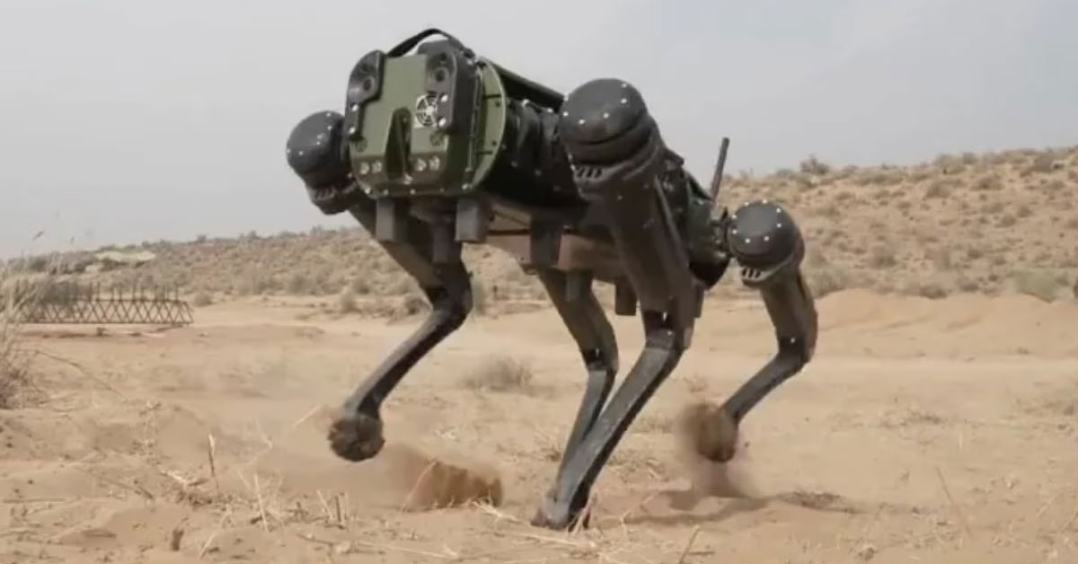 Indian Army Robotic dogs