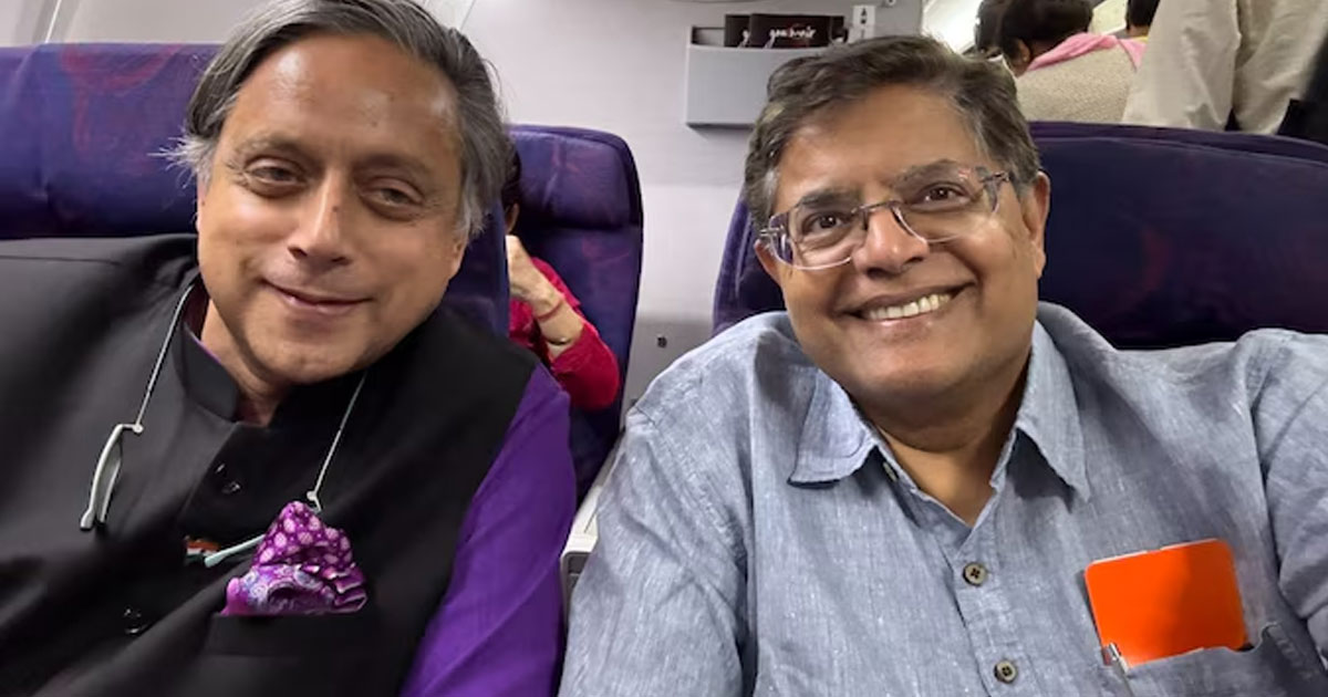 bijayant panda shashi tharoor selfie