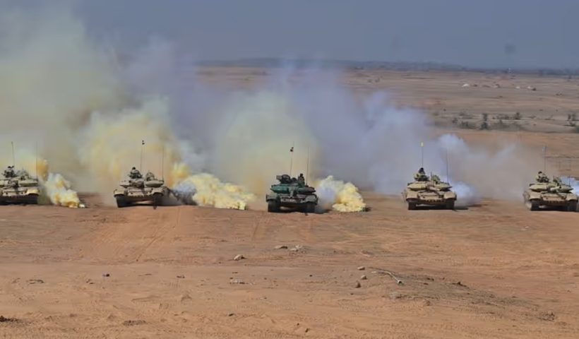 indian-army-trishakti-corps-t90-tanks-live-firing-exercise