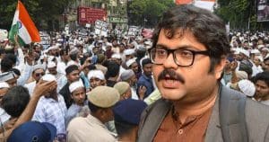 Garga Chatterjee Slams Anti-Waqf Bill Protests at Park Circus