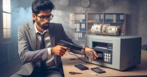 Government Employee Tries Kolkata Bank Robbery with Toy Gun