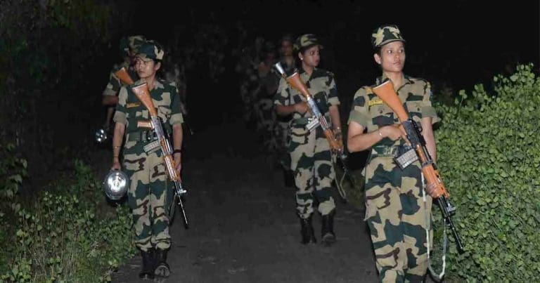 India-Bangladesh Border lady BSF