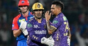 KKR Beat DC