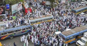 Protests Against Wakf Amendment Law Disrupt Transport Across North and South Bengal