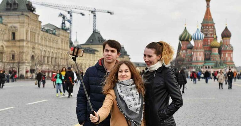 Russia Indian Tourist