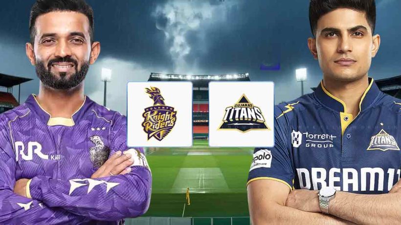 Weather Spoil KKR vs GT Clash