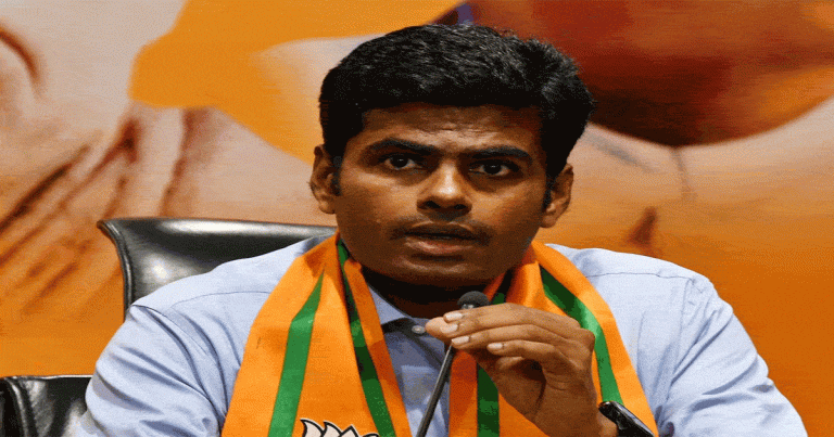 bjp leader annamalai