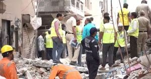 Building Collapse in Delhi