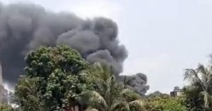 Kolkata Dhapa Fire