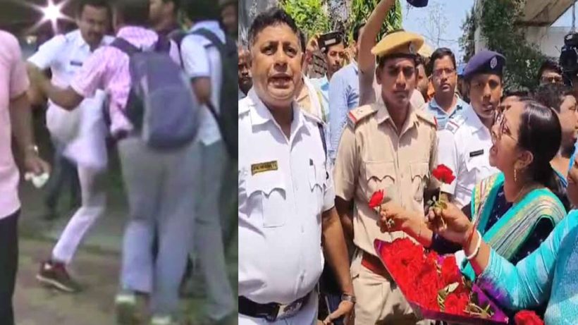Gandhigiri of deprived teacher
