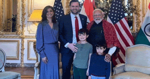 jd vance visits india