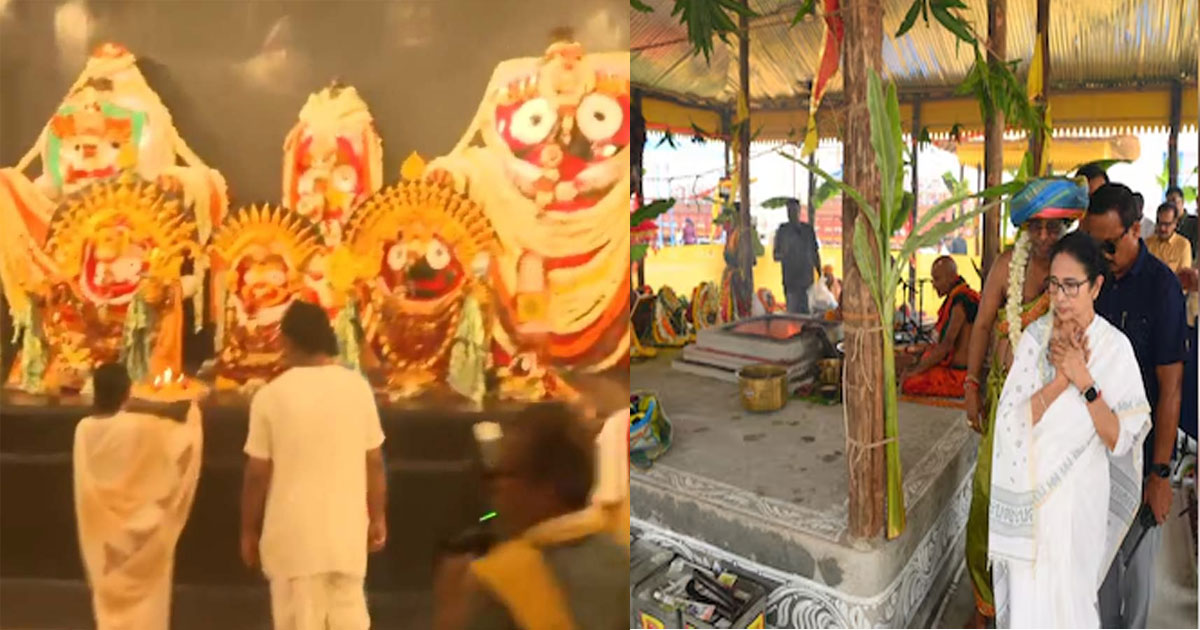 Mamata Banerjee opens Digha temple