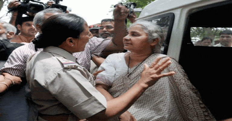 medha patkar arrest