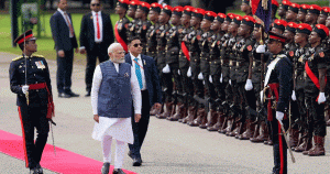 reason behind modi's historic welcome