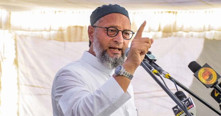 owaisi slams pakistan