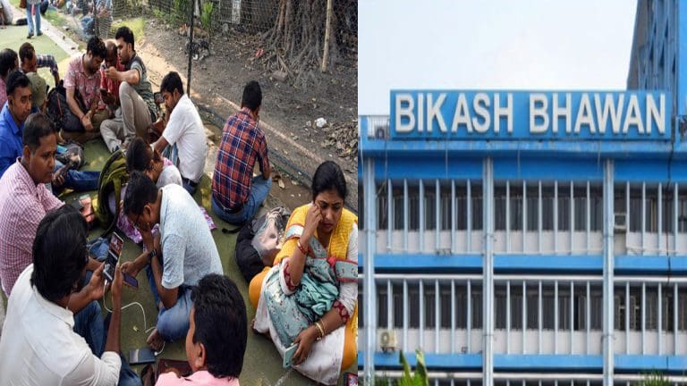 Fired SSC Teachers Return to Streets, Bikash Bhavan Sees Renewed Tensions