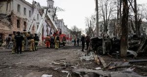 Russian missiles hit Ukraine