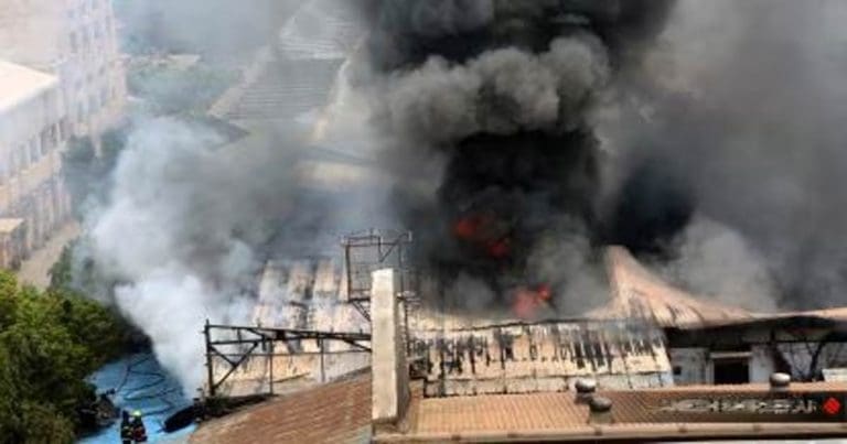 mumbai fire incedent