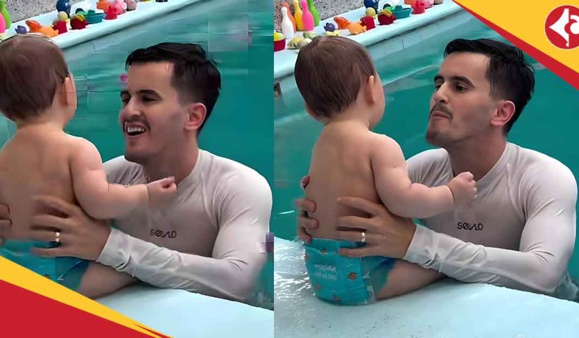 Adrian Luna Enjoys Family Vacation