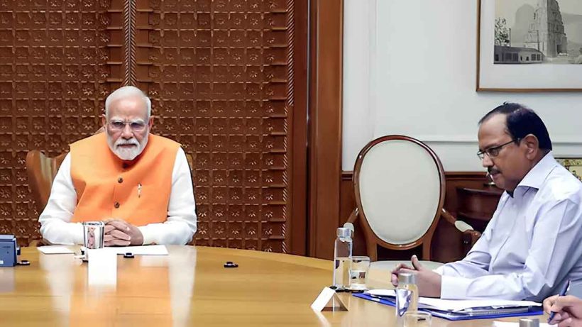 National Security Advisor Ajit Doval Meets PM Narendra Modi Amid Security Review