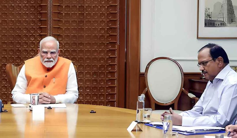 National Security Advisor Ajit Doval Meets PM Narendra Modi Amid Security Review