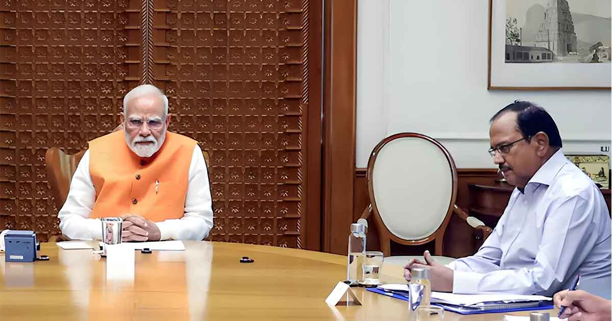 National Security Advisor Ajit Doval Meets PM Narendra Modi Amid Security Review