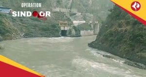 Chenab river dam