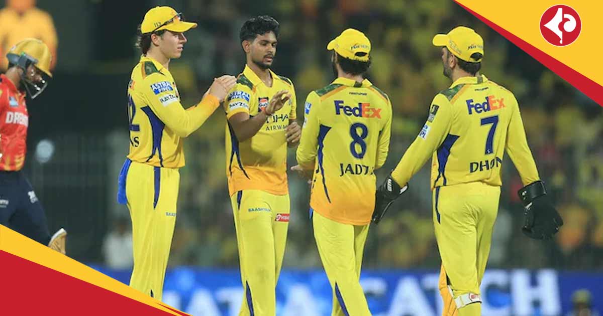 Chennai Super Kings beat Gujarat Titans in IPL 2025