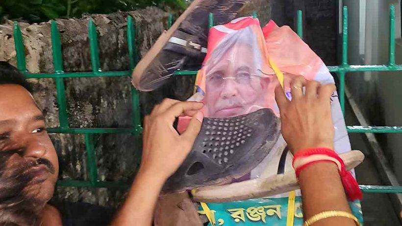 Dilip Ghosh Faces Backlash in Medinipur