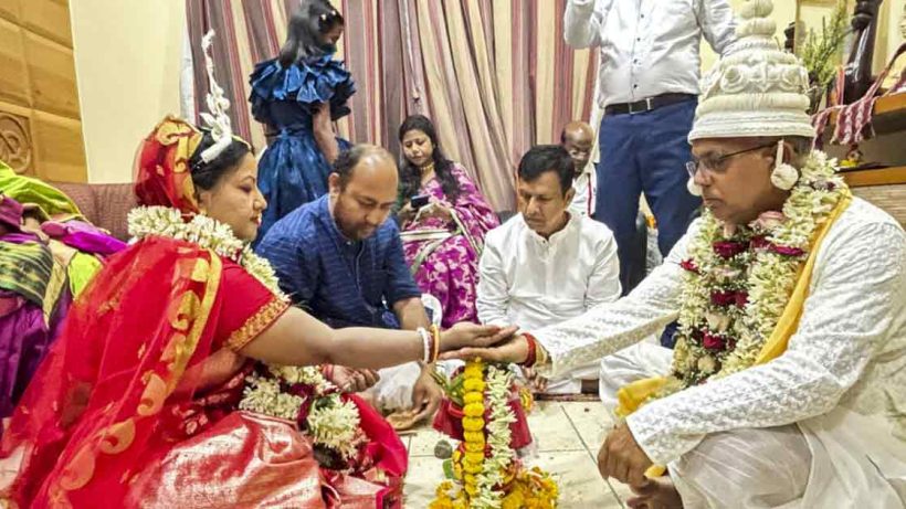 Dilip Ghosh,Rinku Ghosh, wedding